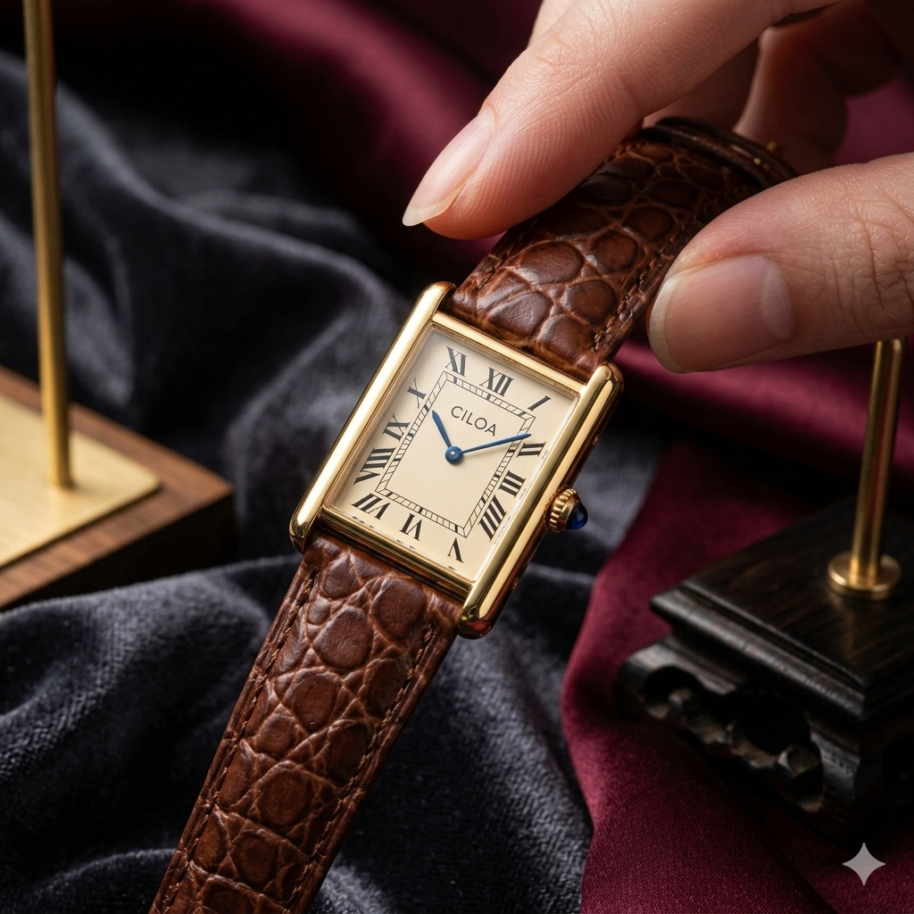 Vintage Gold Men's Watch