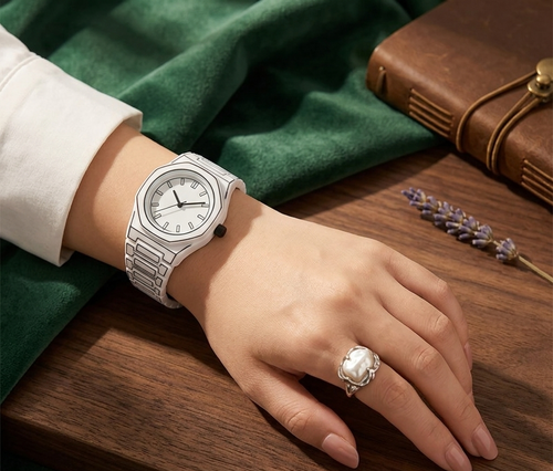 Modern Quartz Couple Watch