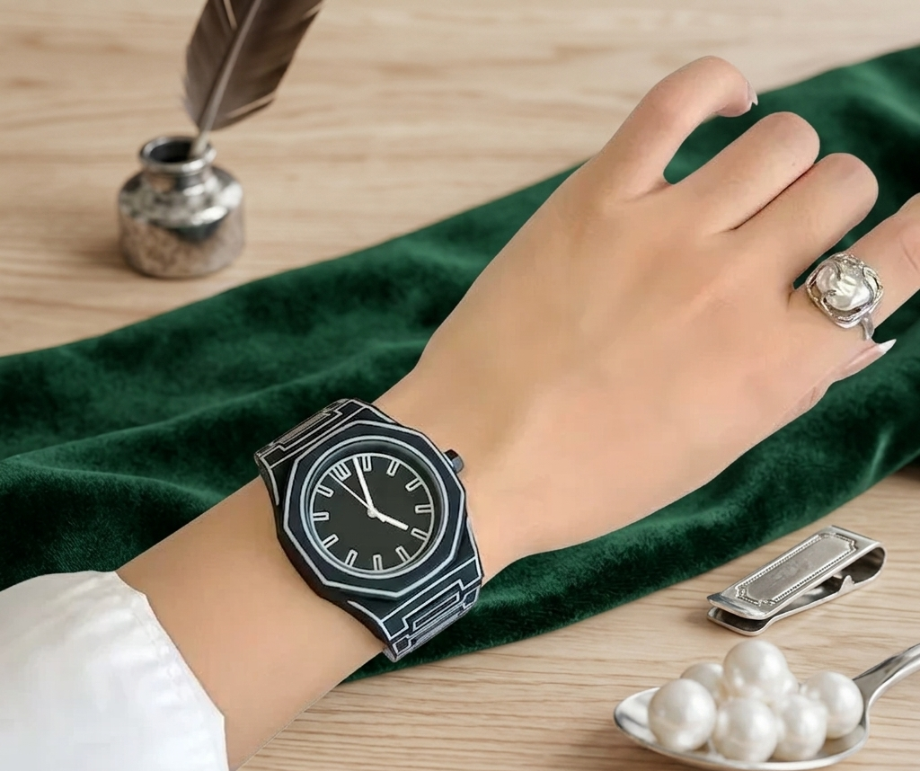 Modern Quartz Couple Watch
