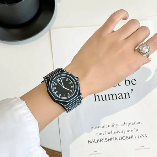 Modern Quartz Couple Watch